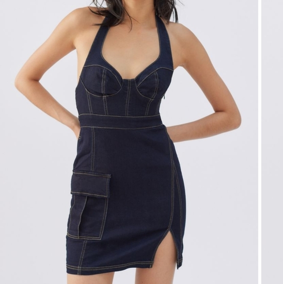 FINAL PRICE! NWT UO Corset Dress - Picture 2 of 4